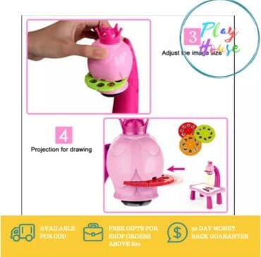 muzicki sto: Peppa pig projektor za crtanje Edukativni sto sa projektorom za — 4