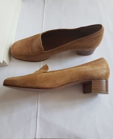 srebrne cipele: Loafers, 40 — 15