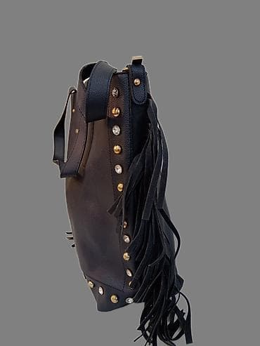 pletena torba sinsay: Michael Kors torba – crna tote/šopper silueta - Materijal: zrnasta — 3