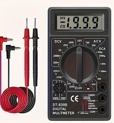 korektor za struju: Digitalni multimetar DT-830B/DT-830D - LCD ekran sa 3½ cifre (1999) — 1