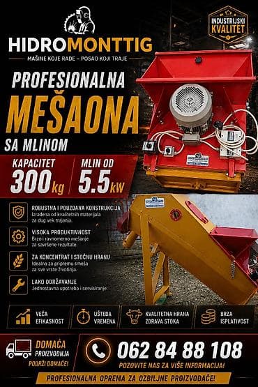 masina za varenje: Kosa mesaona – industrijski kvalitet za svako gazdinstvo - Snaga — 2