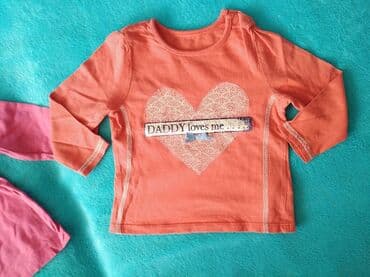 beba kids dresovi: Okrugli izrez, Dug rukav, 74-80 — 2