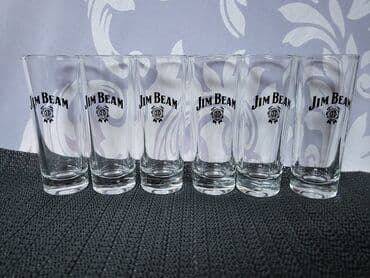 case za zestoko pice: Casice nove,vintaz Jim Beam za zestoko pice. Case komada 6 u — 6