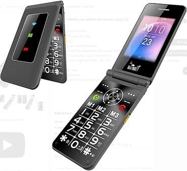 FLIP XXL MOBILNI TELEFON,Veliki displej u boji 2,8 inča, Dual SIM