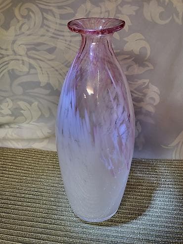vazna za bambus: Murano nova vaza rucni rad 1950g+ — 6
