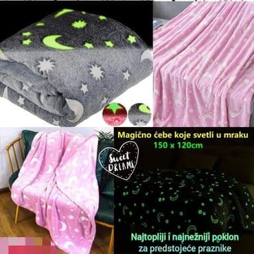 tablete za ciscenje sudo masine: Cena 2250 din Mikrofiber, poliester, pliš Meko i udobno ćebe - — 1