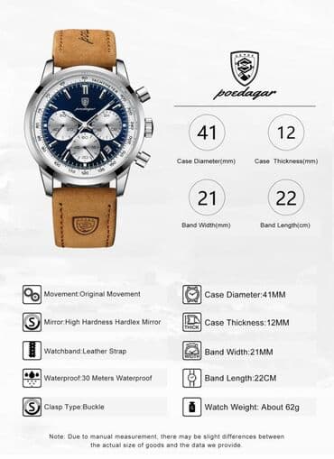 ogrlice od hirurskog celika: Classic watch, Male — 9