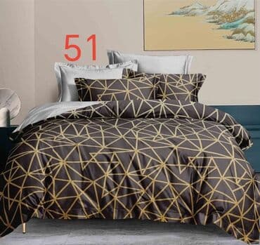 ormari sa ogledalima: Bračna, Pamučni saten, bоја - Šareno, Turska — 6