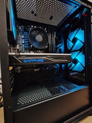 Video Games & Consoles: Gejming/desktop računar – osvetljeno kućište sa staklenom bočnom — 8