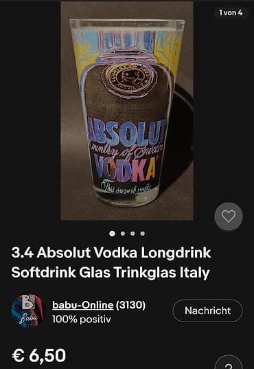 soljice za espreso: Case za zestoko pice kol.Andy Warhol iz 80ih. Case Italija Bormioli — 2