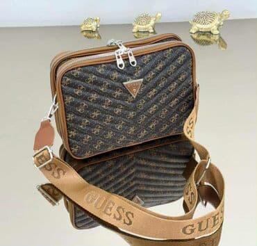 Naočare: Torba za rame, Guess, Materijal: Platno — 6