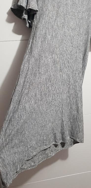 haljine amc: Haljina pamuk sa elastinom i sitnim prugama. Model ravnog kroja sa — 3