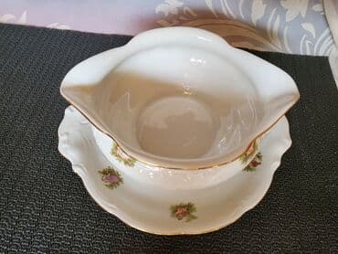 male vatrostalne posude: Sosijera Walbrzych porcelan Poljska,sa radom iz 70ih. Sosijera sa — 7