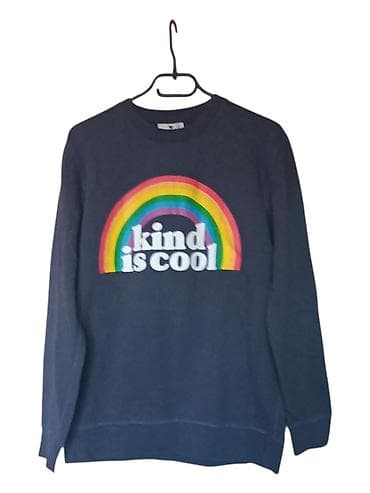 spiderman duks: Duks „Kind is Cool” – unisex, veličina L - Boja: denim (bledo teget) — 1