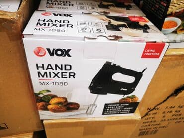 slavine za sudoperu sa bojlerom: VOX ručni mikser MX-1080, idealan za brzu i efikasnu pripremu — 1