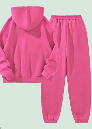 pertle za cipele: Ženski komplet trenerke – roze xl. Emacs ostecenja - Dvodijelni set — 2