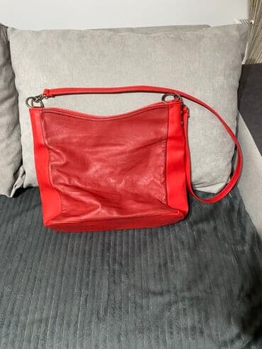 mona torbe crne: Torba za rame, Mona, Materijal: Koža — 6