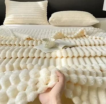 domaca jaja cena: Luksuzni prekrivač/ćebe sa – reljefna „bubble“/rebrasta tekstura - — 3