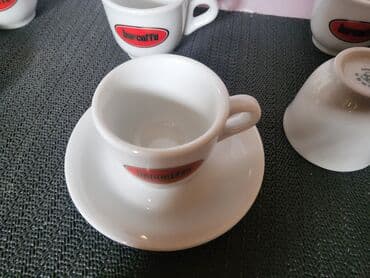 solje za caj: Solje nove za espresso Inker Zagreb 80,90te god. Solje pun — 7