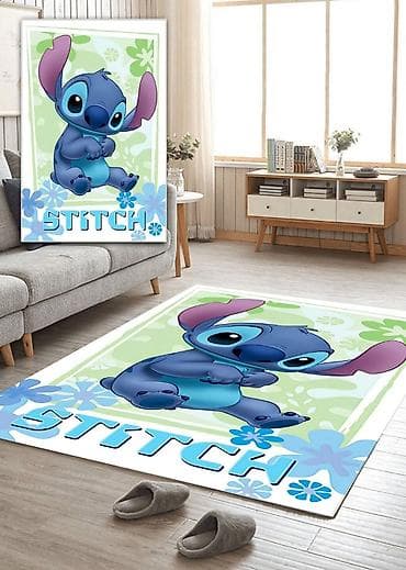 Dečiji tepih sa motivom Stitch-a Unesite radost i vedrinu u dečiju na lalafo.rs Dečiji tepih sa motivom Stitch-a Unesite radost i vedrinu u dečiju