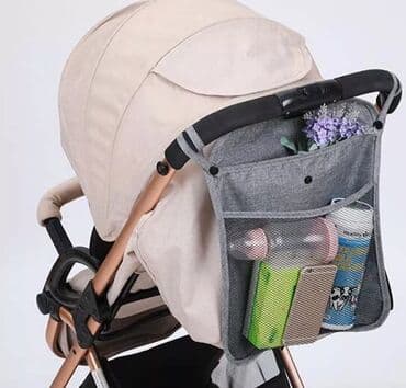 Organizator za kolica u sivoj i crnoj varijanti Ukoliko vas nesto