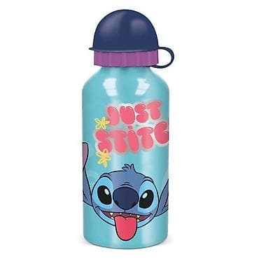 velicina 8 za decu: Aluminijumska flašica 400 ml – Stitch (Disney licenca) - Kapacitet — 1