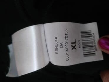 bata obuća novi sad: XL (EU 42), Lan, Jednobojni, bоја - Crna — 3