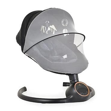 polica za bebine stvari: Cangaroo Ljuljaška za bebe Prestige – Dark Grey (CAN0107-70) Cangaroo — 3