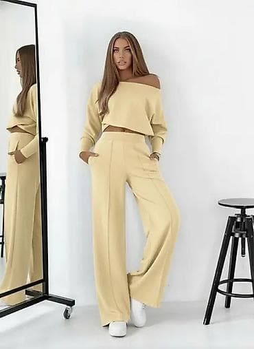 sandale tom tailor: Fa, Damski komplet – bluza i pantalone širokog kroja - Dvodijelni — 2