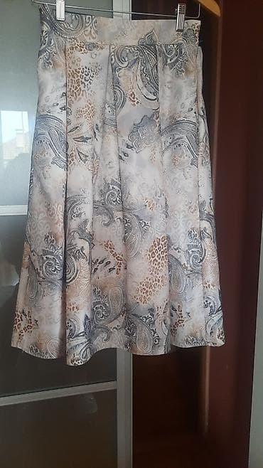 suknja sa tilom: M, Maksi, bоја - Siva — 5