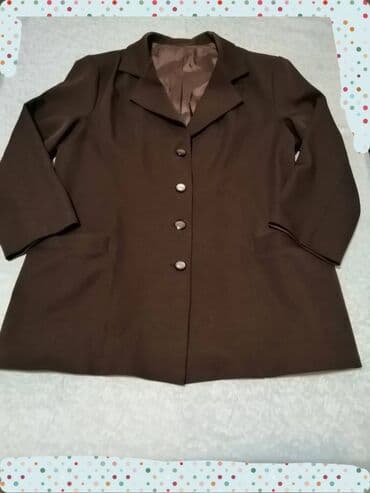 torba sa cirkonima: 2XL (EU 44), Jednobojni, bоја - Braon — 4