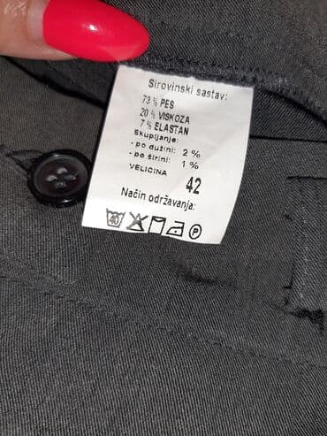 lidl zenske pantalone: L, XL, Ravne nogavice — 4