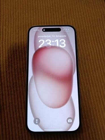 slušalice sa mačjim ušima: Apple iPhone iPhone 15, 128 GB, Roze — 8
