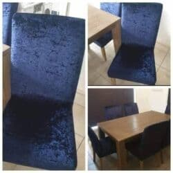 Sušilice: Velur, Za stolice, bоја - Siva — 2