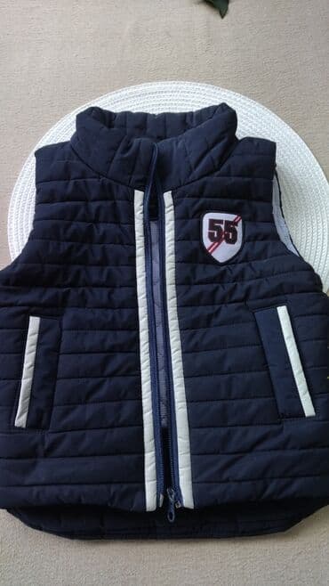 zara farmerice za devojcice: Puffer vest, 98 — 1
