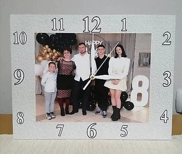 posteljine za decake: Personalizovani zidni sat sa vašom fotografijom Izrada sata sa — 5