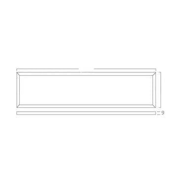 sofa od bele kože: Plafonjera, bоја - Bela, Novo — 6