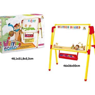 Cena 2950 din Dvostrana tabla za crtanje sa postoljem Set sadrzi: Set