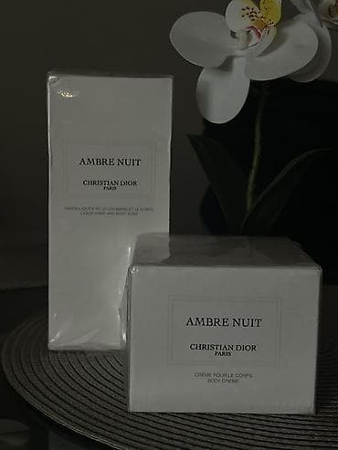 do smrti: Christian Dior Ambre Nuit – set za negu tela - Tečni sapun za ruke i — 1