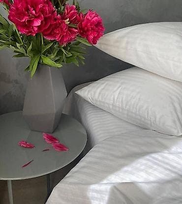 posteljine za decake: Bloomy premium set posteljine – satenski prugasti dizajn - Materijal — 6