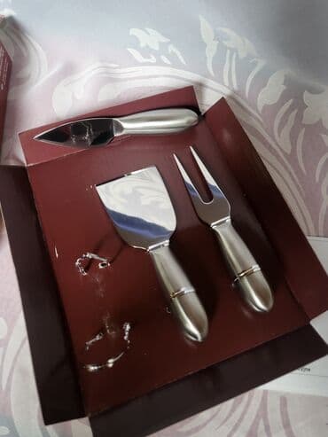 kuhinjski nozevi solingen: Kuhinjiski komplet Stainless Steel oznaka 18/10 Nemacka. Trodelni deo — 2