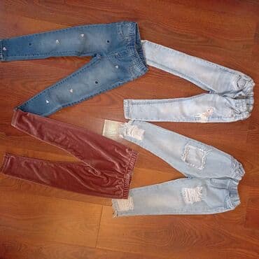 Paket: Farmerke, Za devojčice, uzrast: 3-4 godine