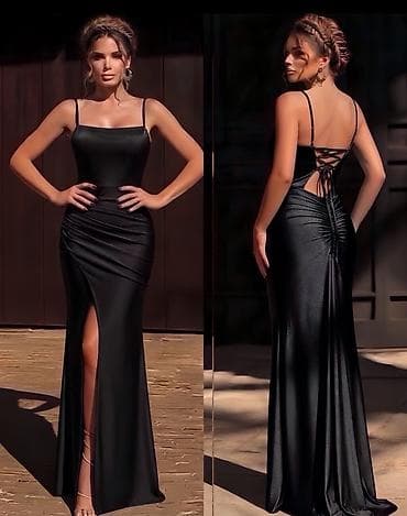 esprit baletanke: Elegantna duga večernja haljina sa naramenicama
2800din
S M L — 1