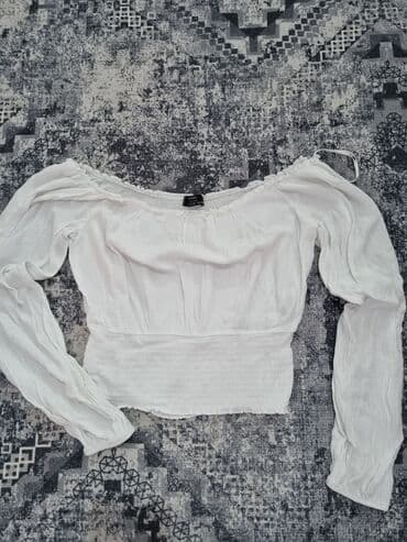 srebrne mindjuse na sraf: 9Fashion Woman, M (EU 38), Cotton, color - White — 1