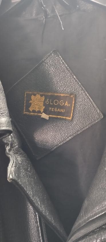 darmil jakne: Muška kožna jakna/kaput – SLOGA, Tešanj - Materijal: prirodna koža — 2