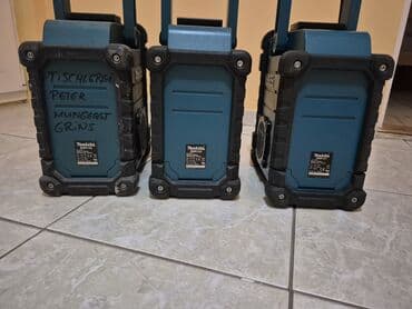 TV & Video: Makita gradilišni radio – serija DMR - Robusan kućišni radio — 5