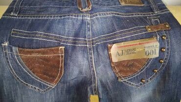 Jakne, Kaputi, Prsluci: Armani jenas original 29 NOVO Original Armani farmerke sa džepovima od — 7