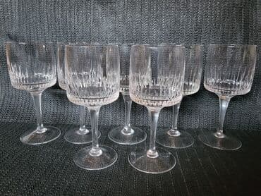 swarovski case za vino cena: Case nove kristal 60,70te za vino,rucni rad. Case komada 7 u ceni — 12