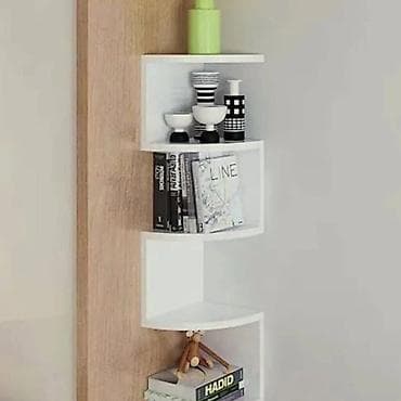 kuhinje od 2 metra: Ugaona zidna polica – moderan zig-zag dizajn Idealna je za — 8