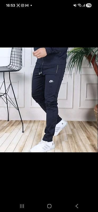 Muška odeća: Donji deo trenerke, Adidas, Likra — 3